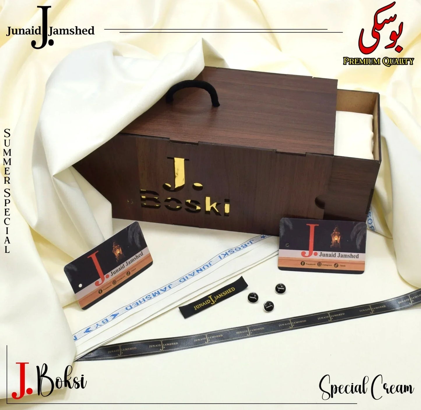 J. JUNAID JAMSHED 6 POUND BOSKY ( SPECIAL CREAM )