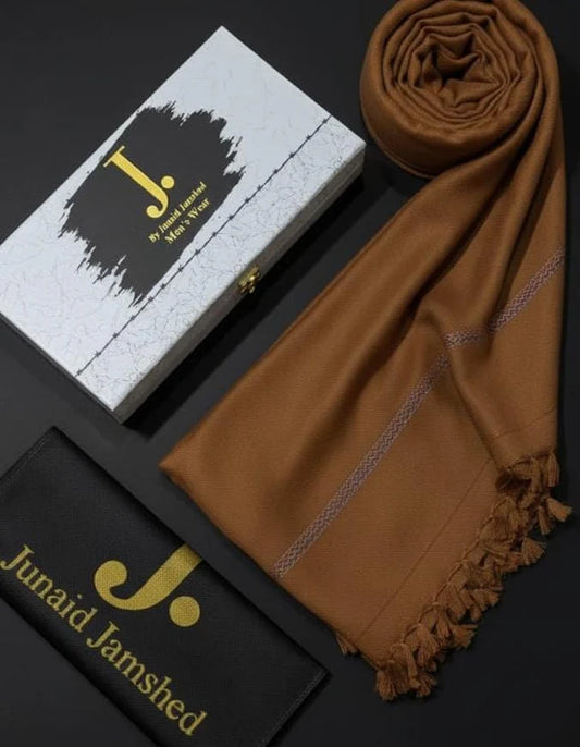 J. MENS PREMIUM ( COPPER ) SHAWL WITH BOX AND BAG + FREE SHIPPING