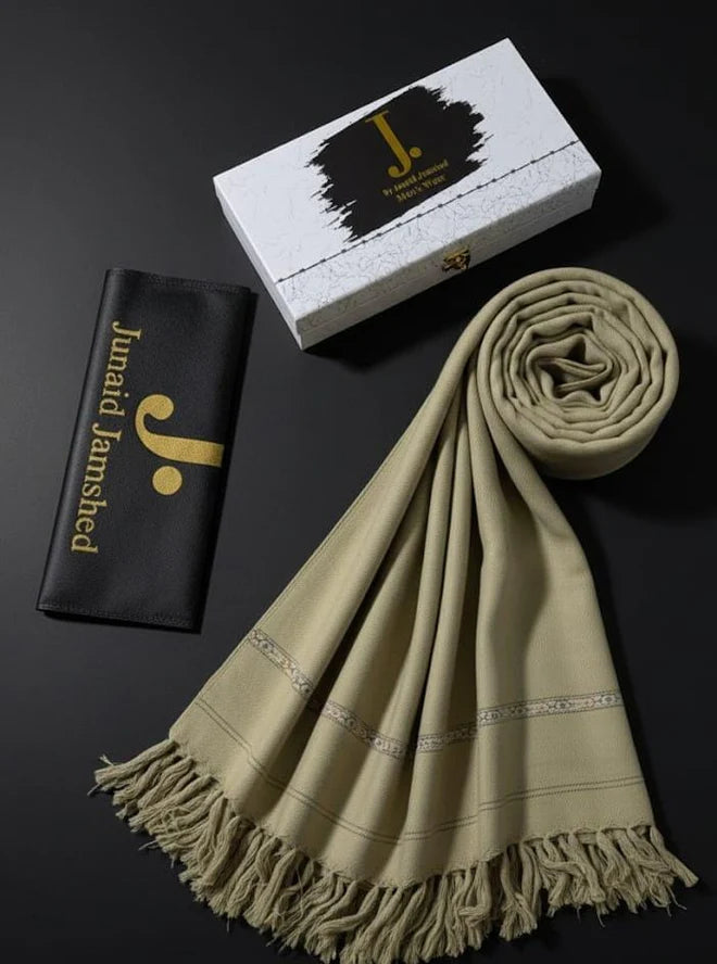 J. MENS PREMIUM ( PISTA ) SHAWL WITH BOX AND BAG + FREE SHIPPING